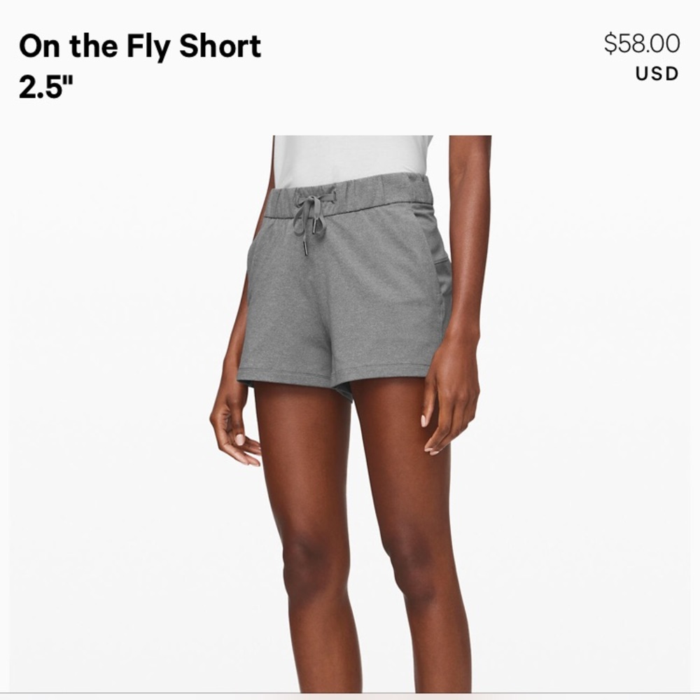 Lululemon on the fly short